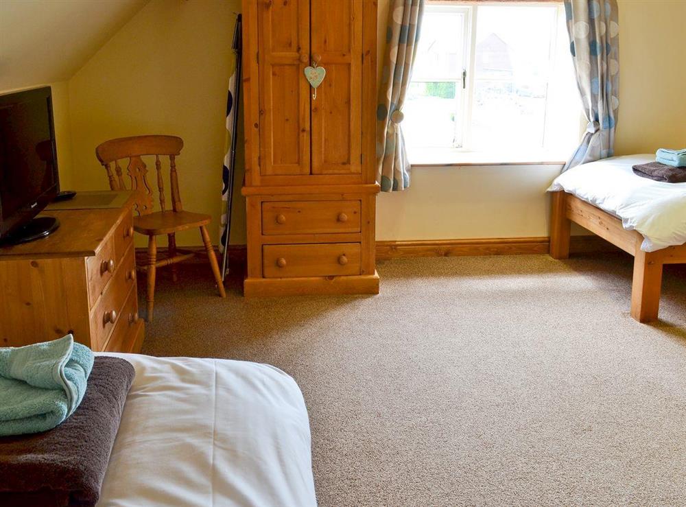 Twin bedroom (photo 2) at The Barn in Buckton, near Flamborough, North Humberside