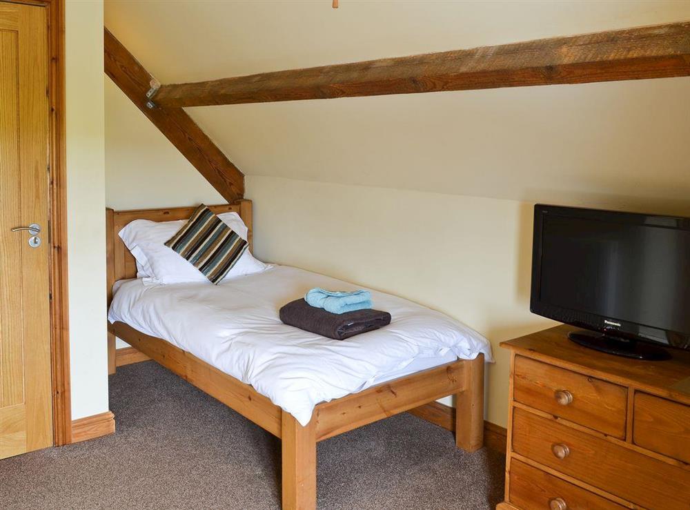 Twin bedroom at The Barn in Buckton, near Flamborough, North Humberside
