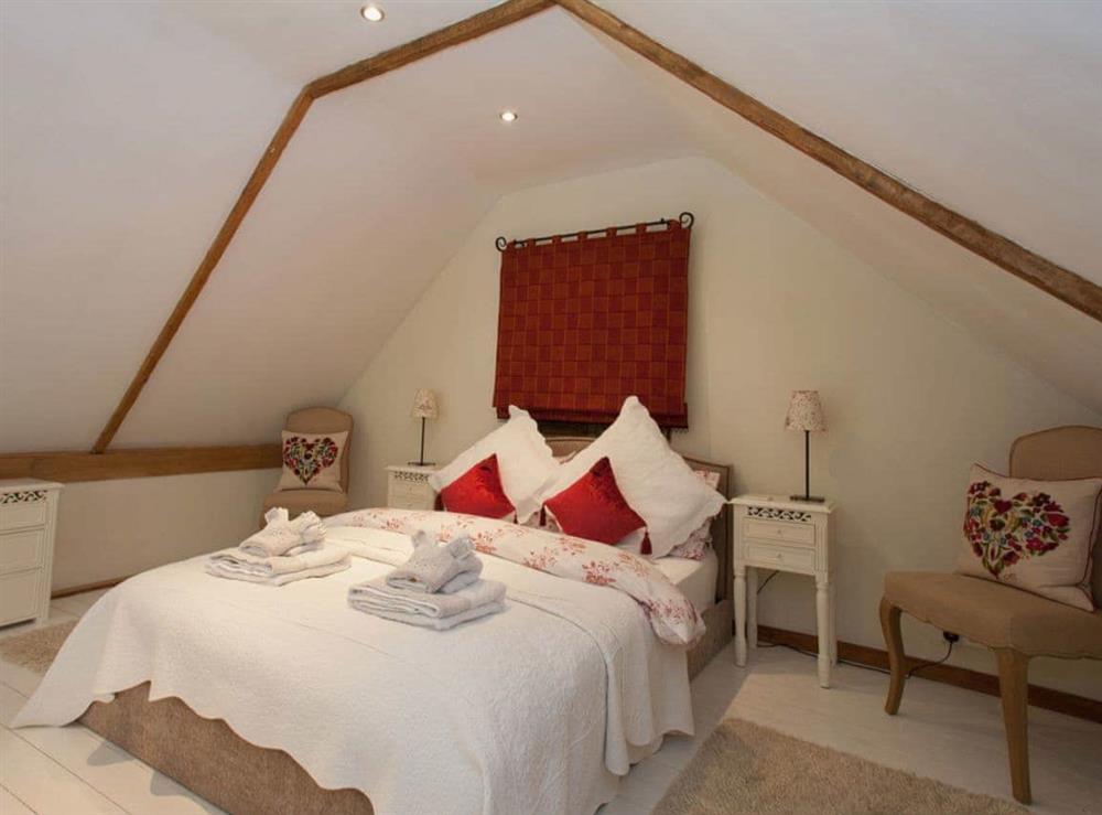 Double bedroom at The Barn in Burley, Hampshire., Great Britain