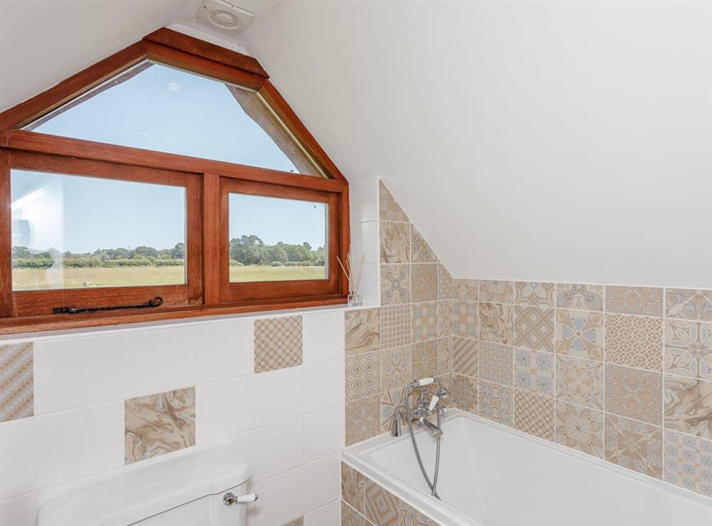 Bathroom at The Barn in Bury Gate, near Pulborough, West Sussex