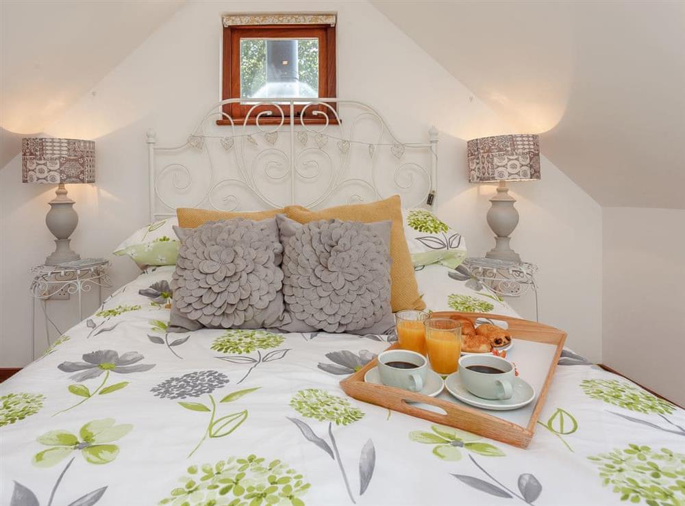 Double bedroom at The Barn in Bury Gate, near Pulborough, West Sussex