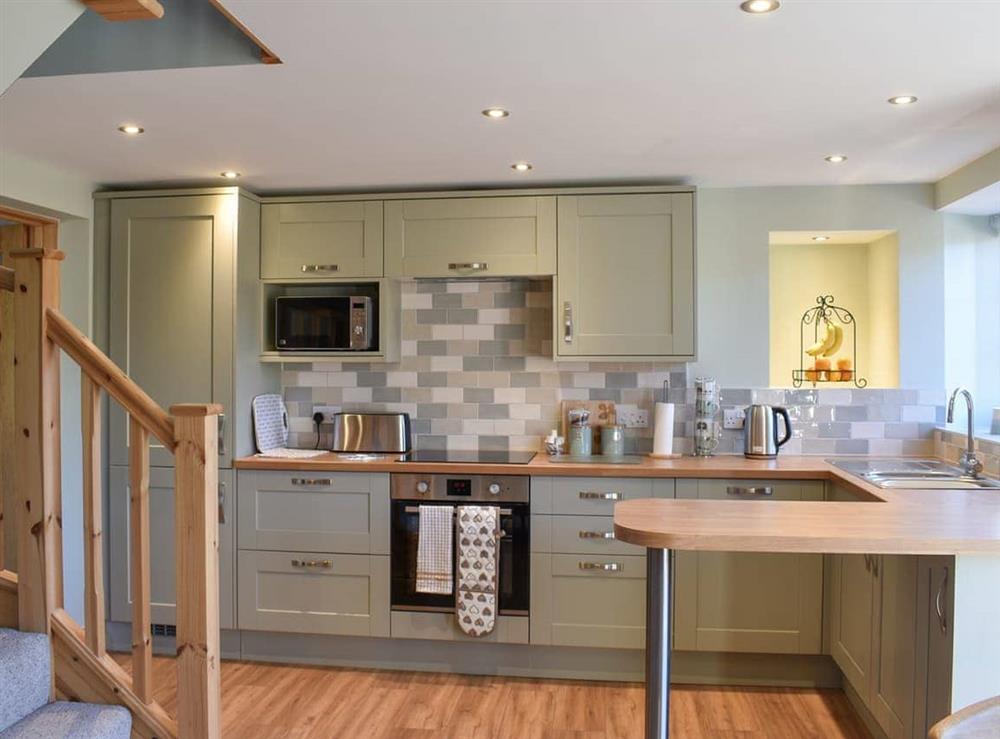 Kitchen area at The Barn in Chesterfield, Derbyshire