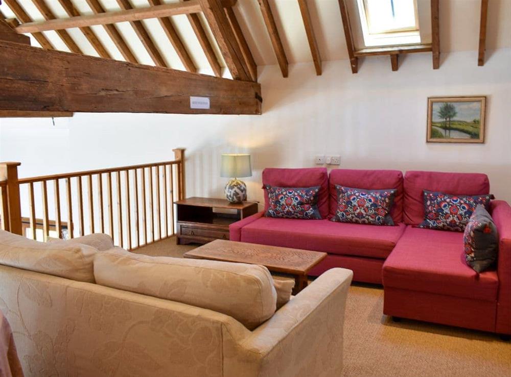 Sitting room at The Barn in Compton, near Chichester, West Sussex