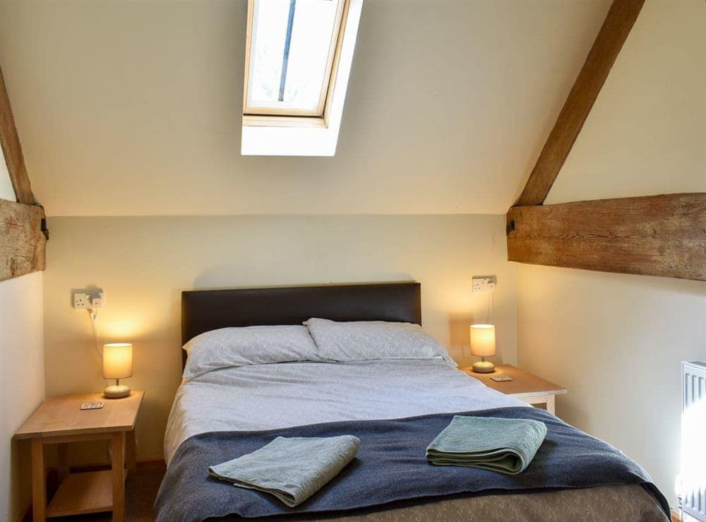 Twin bedroom at The Barn in Compton, near Chichester, West Sussex