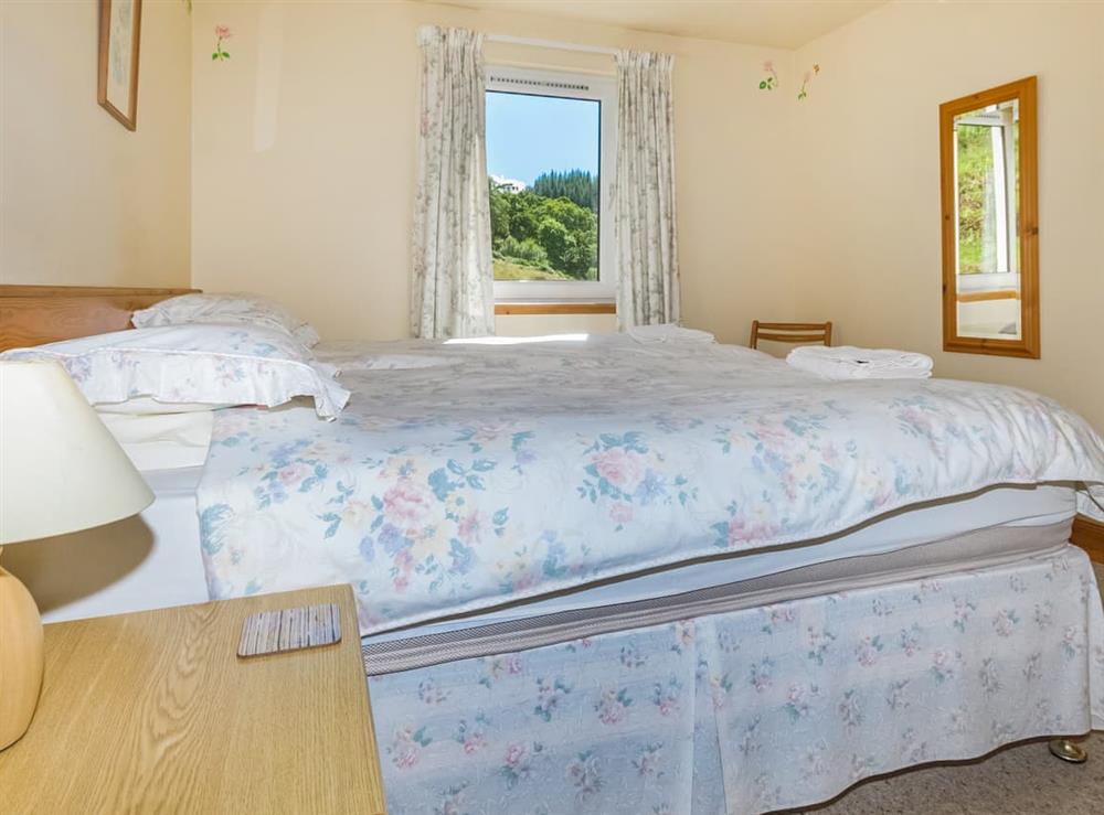 Double bedroom at The Barn in Dalmally, Argyll