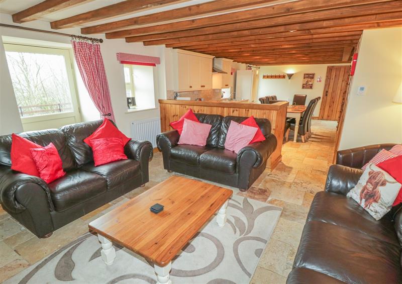 Enjoy the living room at The Barn, Easington near Staithes