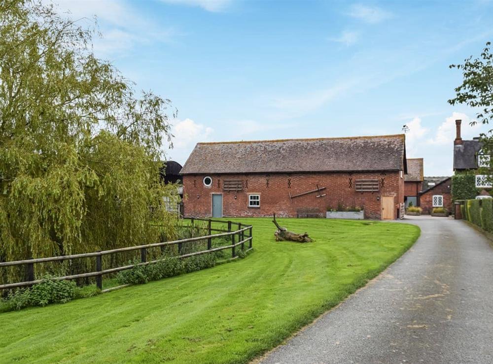 Exterior at The Barn in Edleston, near Nantwich, Cheshire
