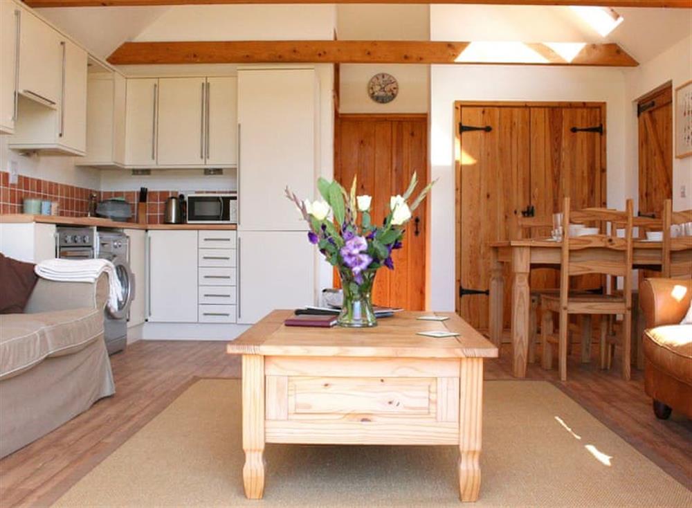Open plan living space (photo 2) at The Barn, Fishponds Cottage in Brook, Kent