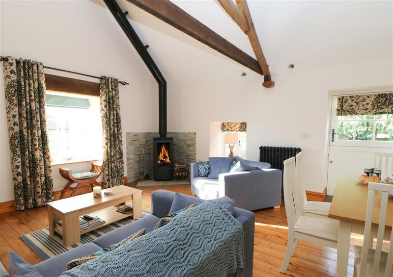 Relax in the living area at The Barn, Frosterley