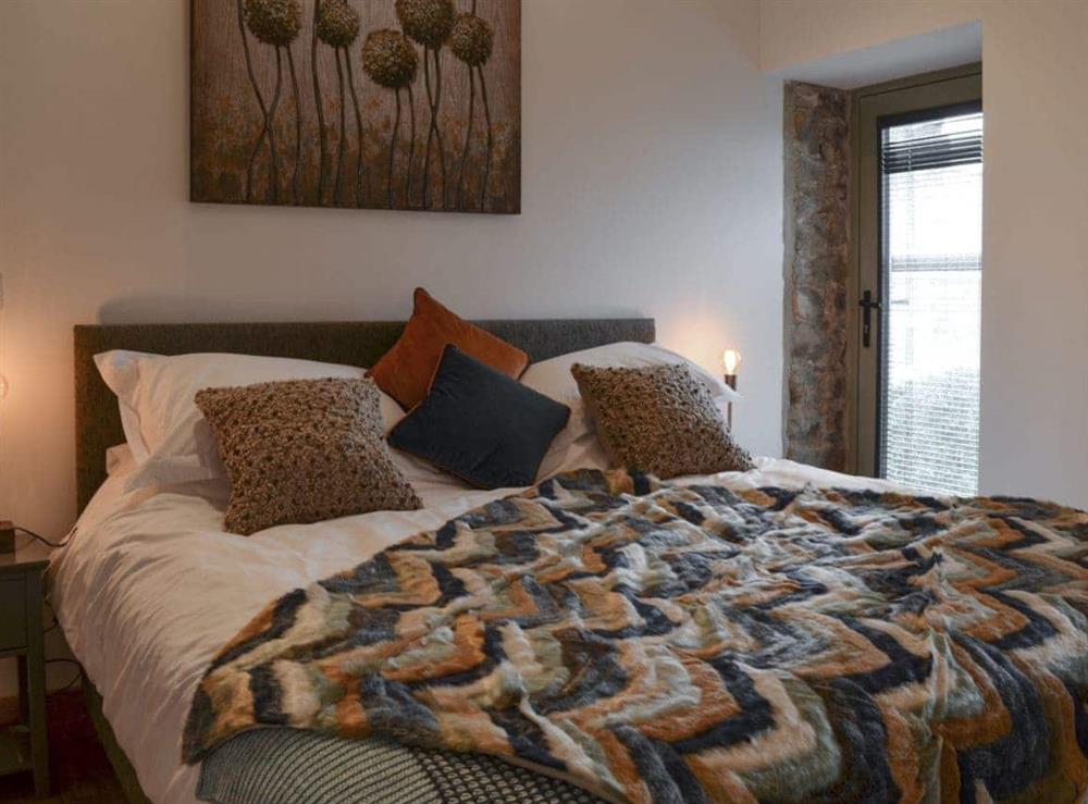 Double bedroom at The Barn in Harwood Dale, near Scarborough, North Yorkshire