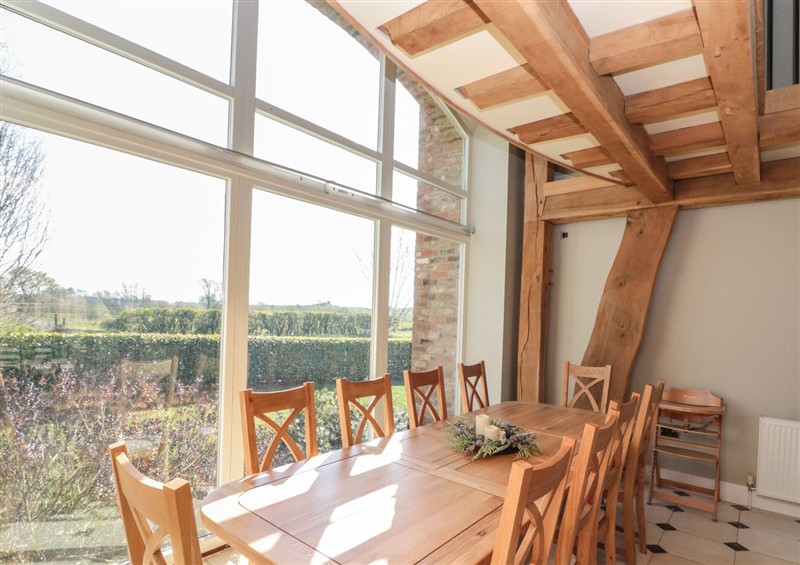 The dining room at The Barn, Helperby near Boroughbridge