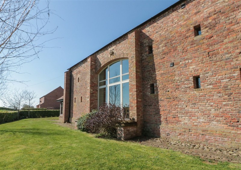 This is the garden at The Barn, Helperby near Boroughbridge