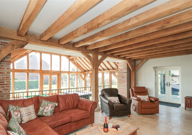 This is the living room at The Barn, Helperby near Boroughbridge