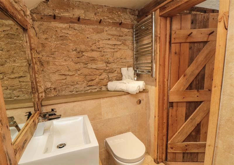 This is the bathroom at The Barn, Hutton Buscel