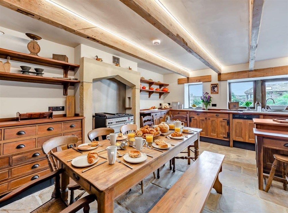 Kitchen/diner at The Barn in Keighley, West Yorkshire