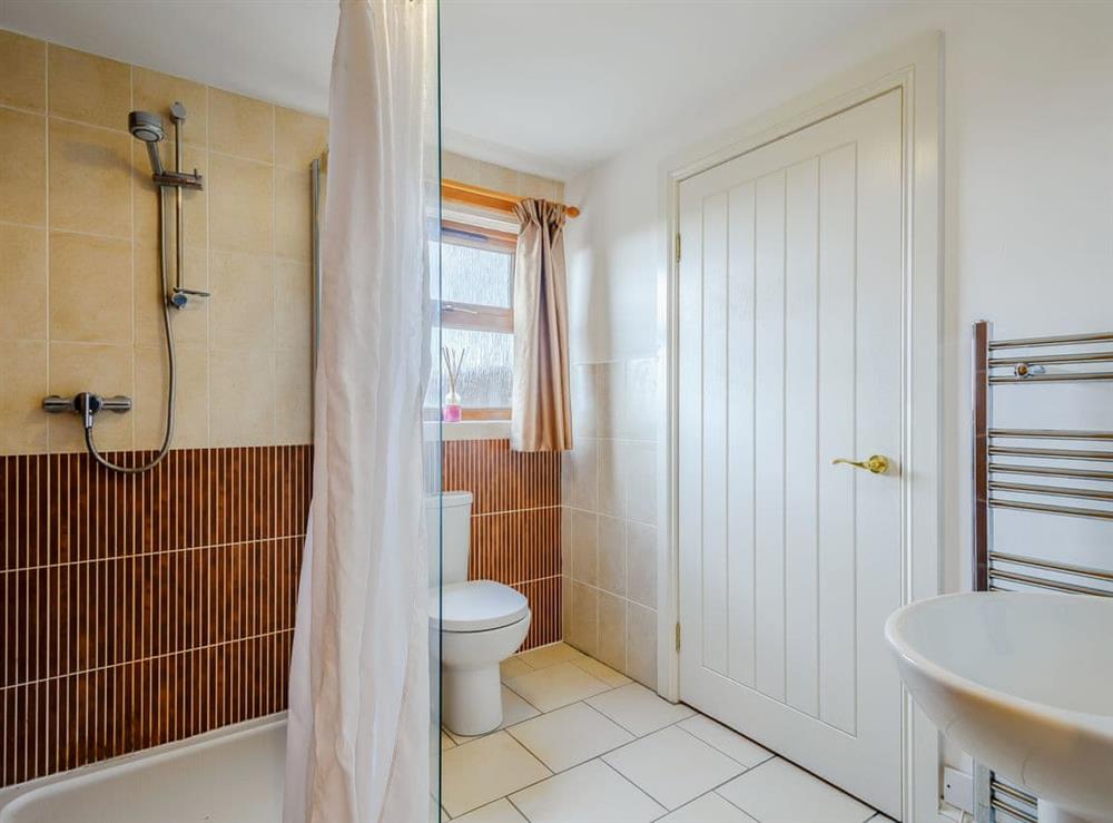 Shower room at The Barn in Kilmory, Isle Of Arran