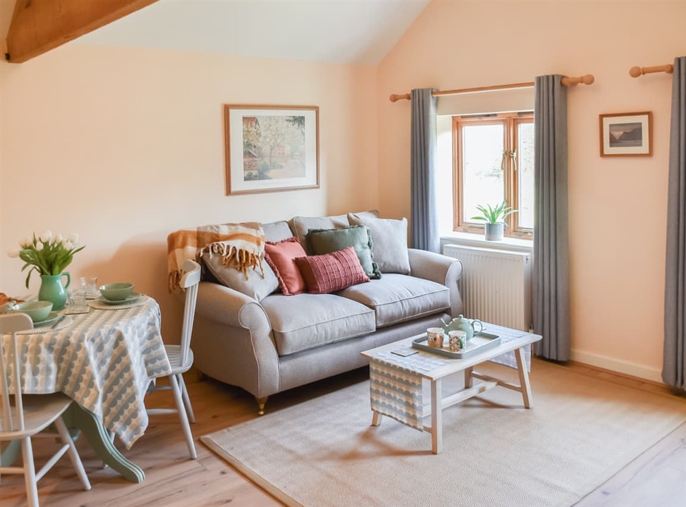 Living room/dining room at The Barn in Langley, Norfolk