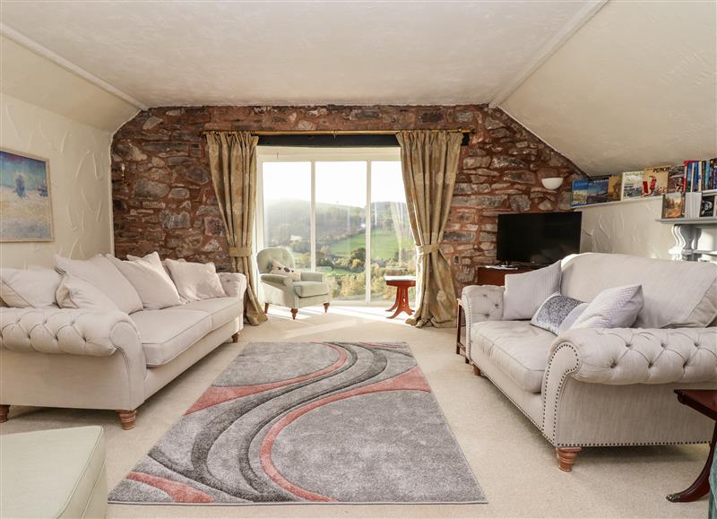 Enjoy the living room at The Barn, Llanarmon-Yn-Ial