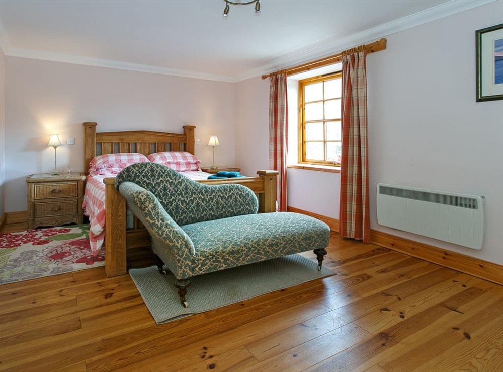 Double bedroom at The Barn in Lochearnhead, Perthshire