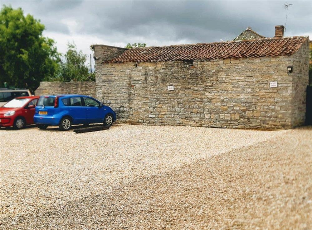 Parking at The Barn in Long Sutton, Langport, Somerset., Great Britain