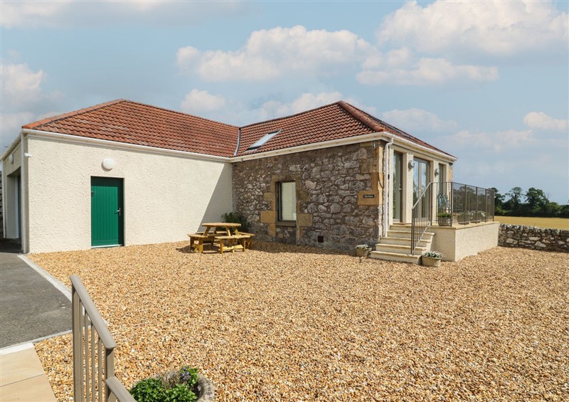 Outside at The Barn, Lower Lodge, Cupar
