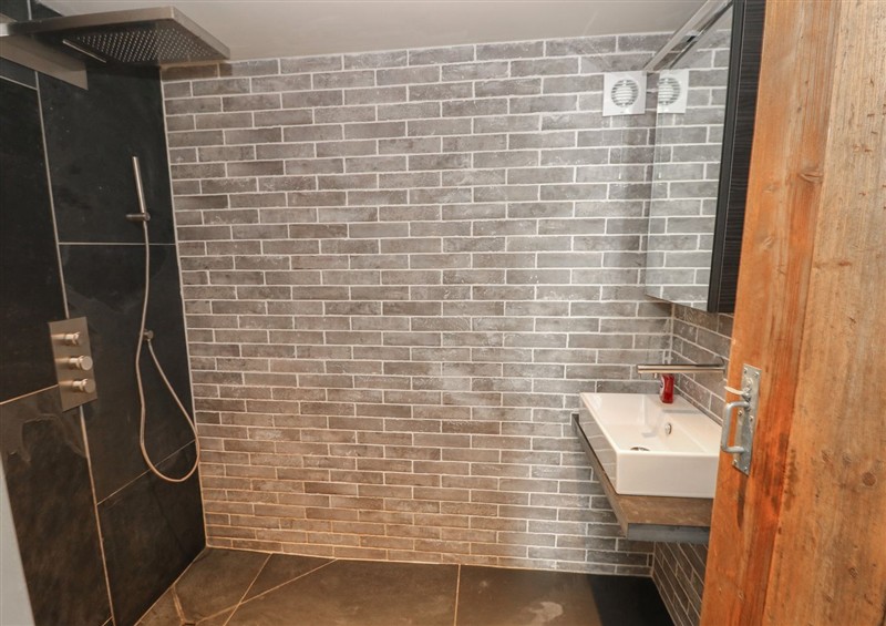 Bathroom at The Barn, Newport