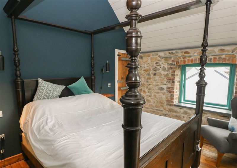 This is a bedroom at The Barn, Newport