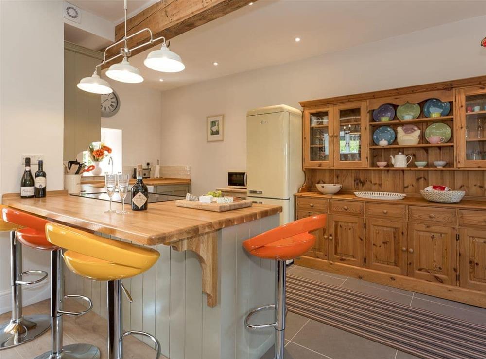 Contemporary open-plan design at The Barn, Oak Tree Farm in West Witton, near Leyburn, Yorkshire, North Yorkshire