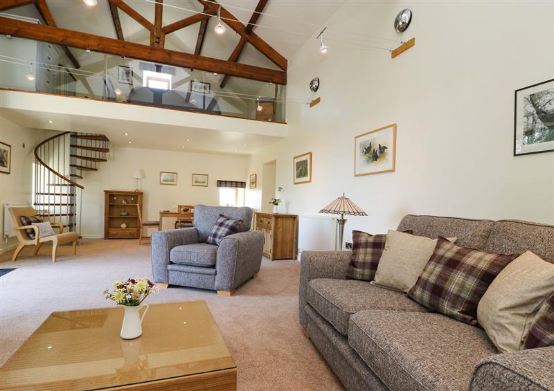 This is the living room at The Barn, Pateley Bridge