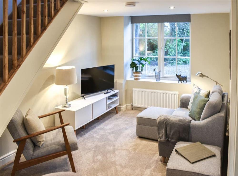 Living area at The Barn in Spofforth, near Harrogate, North Yorkshire