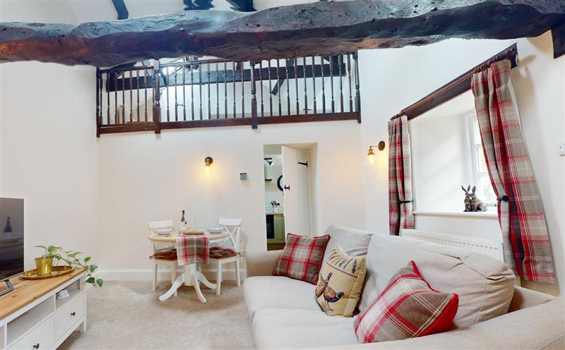Enjoy the living room at The Barn, Timberscombe