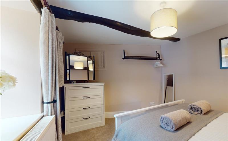 One of the bedrooms at The Barn, Timberscombe