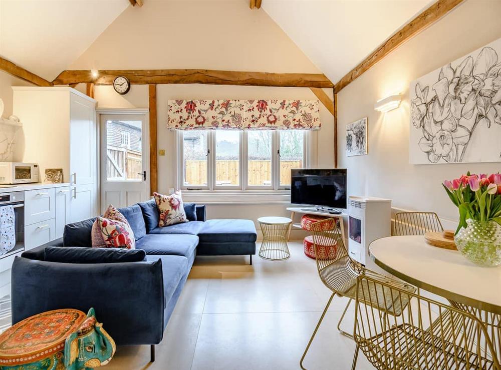 Open plan living space (photo 2) at The Barn in Uckfield, East Sussex