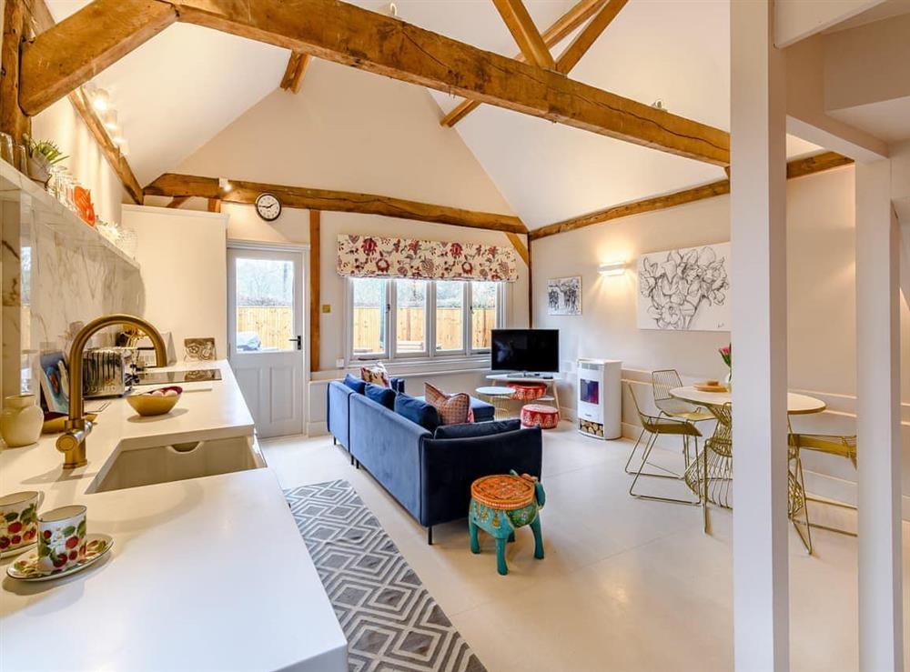 Open plan living space (photo 4) at The Barn in Uckfield, East Sussex