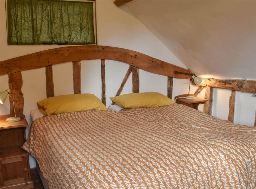 Double bedroom at The Barn in Walpole, near Halesworth, Suffolk