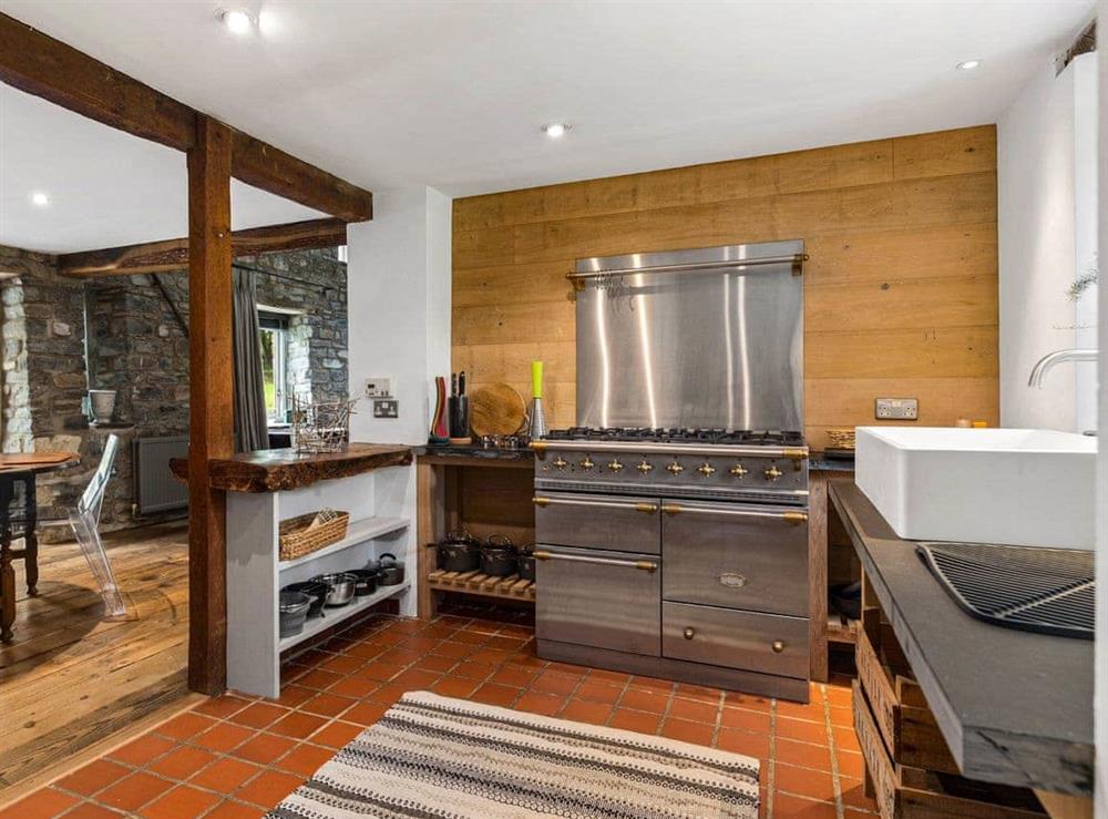Kitchen at The Barn in Whitland , Pembrokeshire, Dyfed