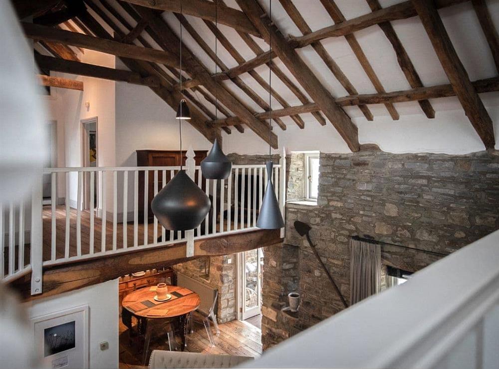 Relax in the living area at The Barn in Whitland , Pembrokeshire, Dyfed