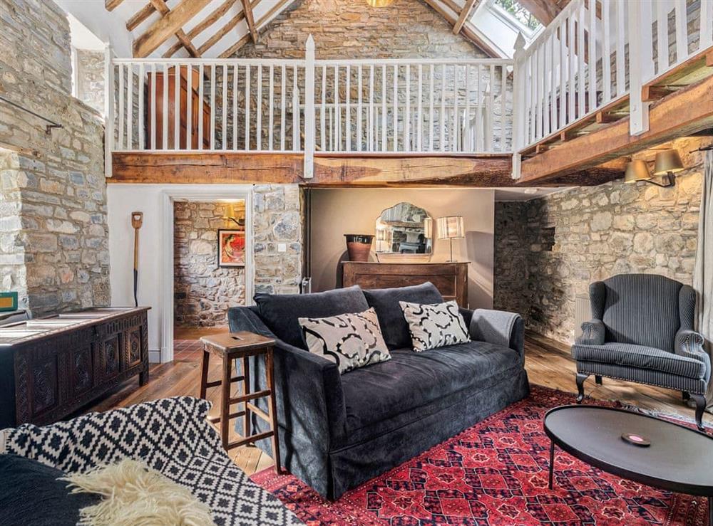 The living room at The Barn in Whitland , Pembrokeshire, Dyfed