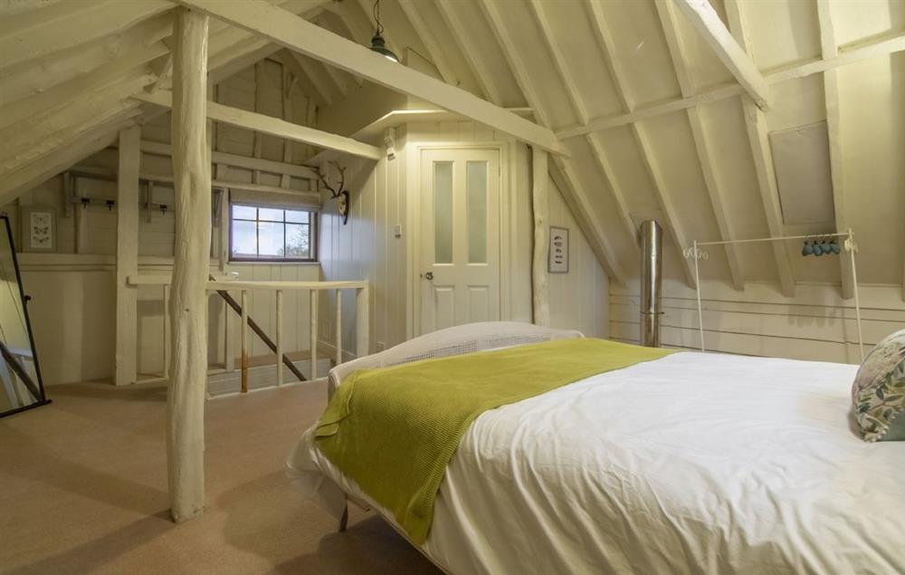 The Dairy first floor: Bedroom with super king-size bed (photo 2) at The Barns at Green Valley Farm, Ubbeston