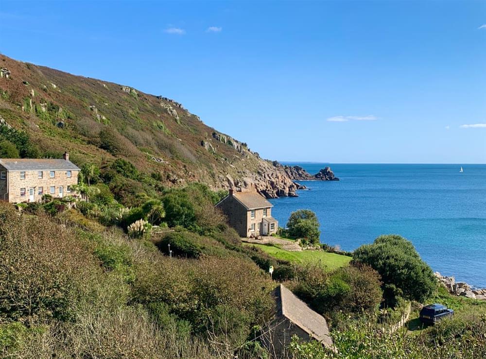 Lamorna Cove is a short drive or cycle away - one of the most beautiful coves in the country. at The Basket Loft in Newlyn, Cornwall