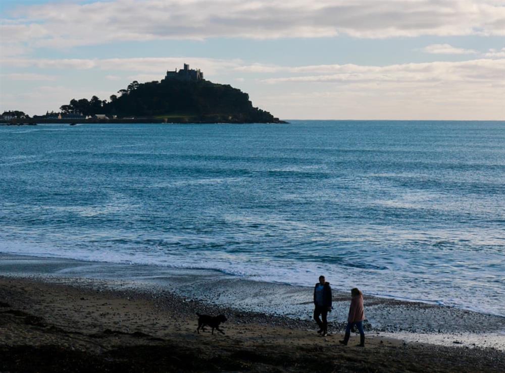 St Michael’s Mount a short drive or cycle away at The Basket Loft in Newlyn, Cornwall