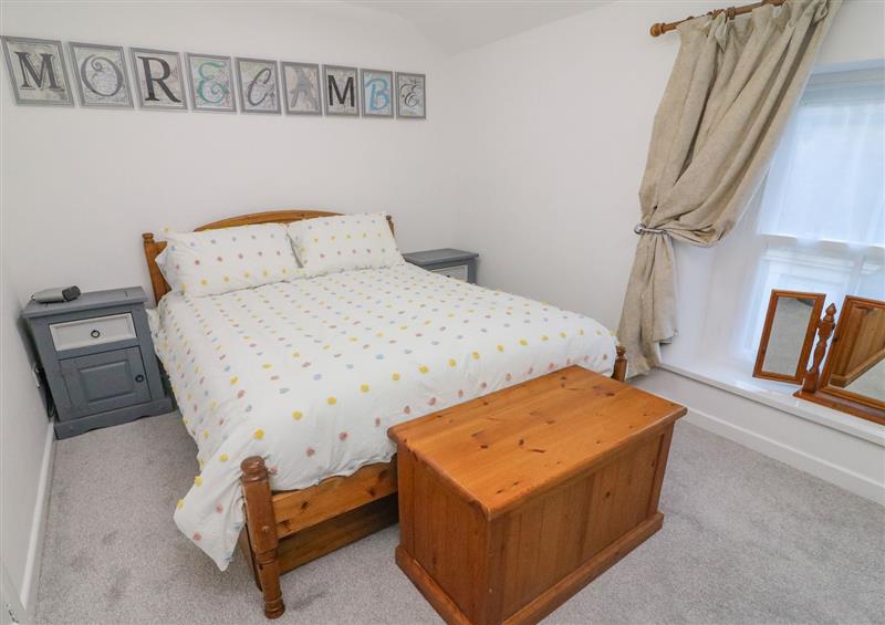 One of the bedrooms at The Bay Cottage, Morecambe