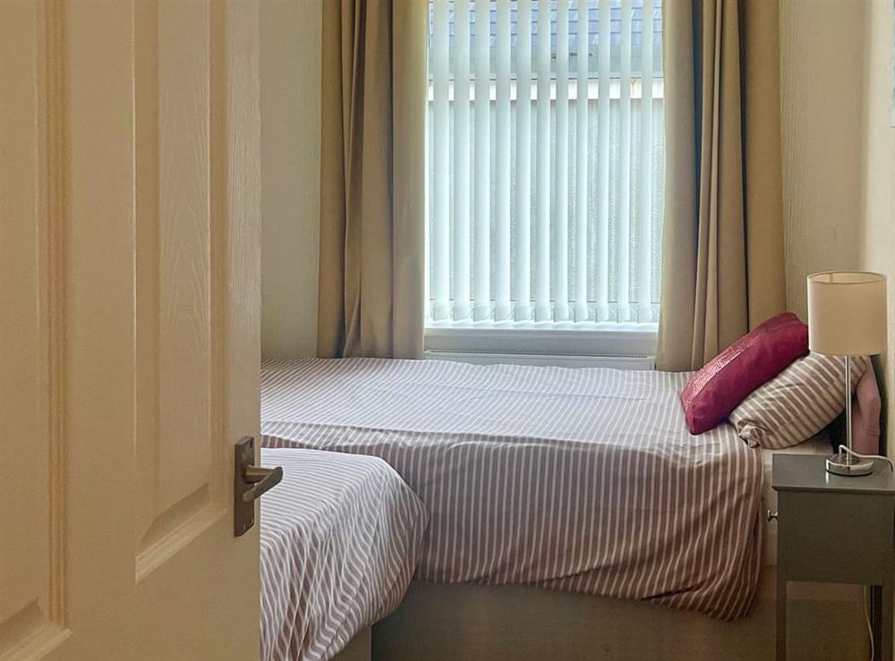 Twin bedroom at The Bay Cottage in Thornton-Cleveleys, Lancashire