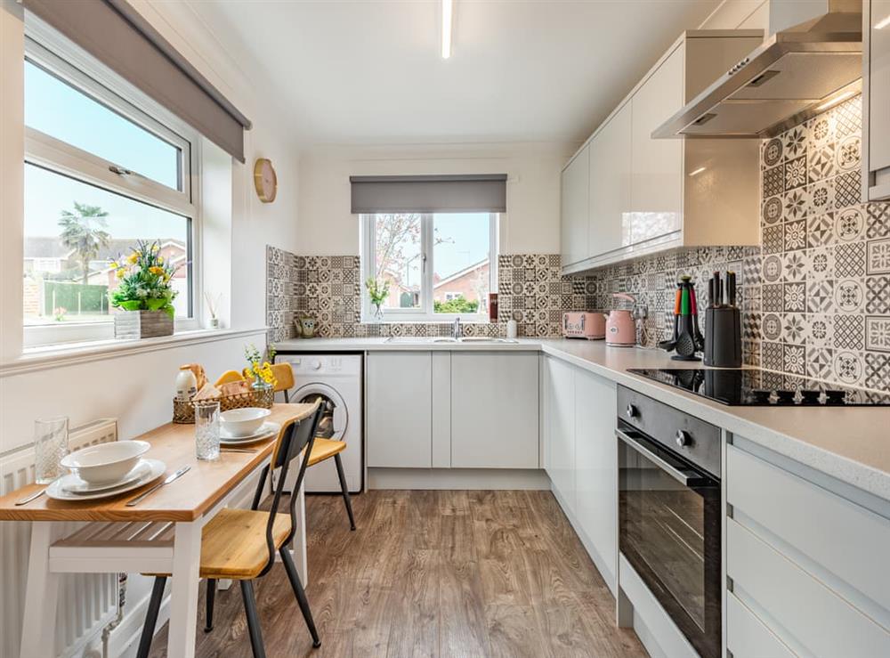 Kitchen/diner at The Beach Bungalow in Herne Bay, Kent