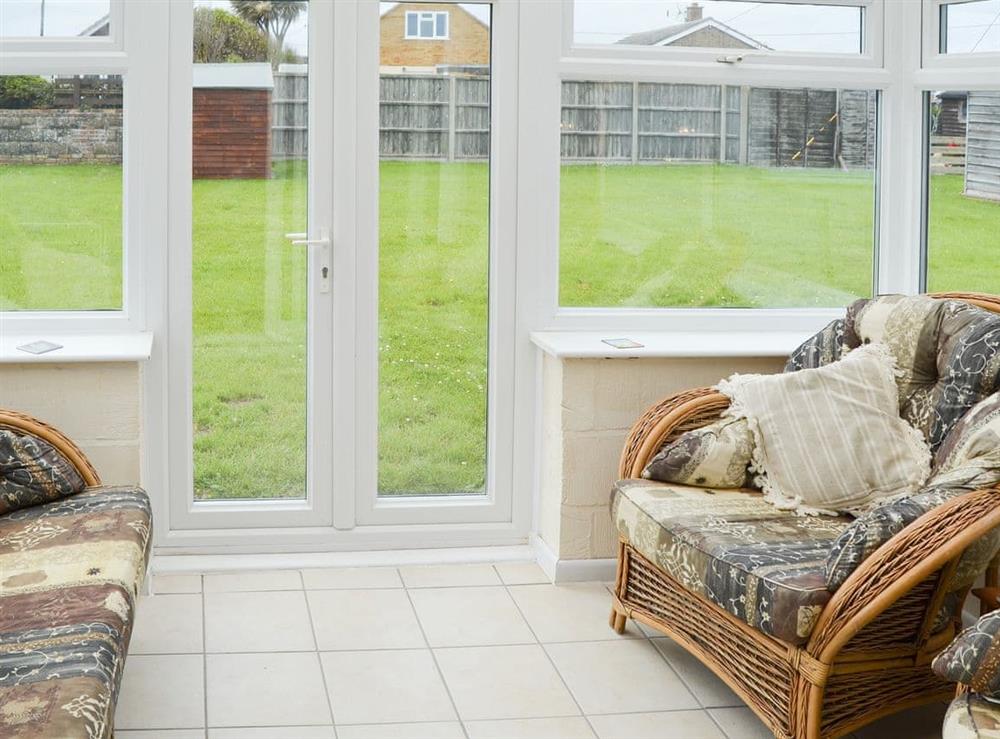 Conservatory at The Beach House in Bacton, near Norwich, Norfolk