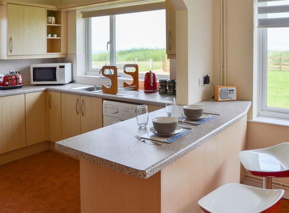 Kitchen at The Beach House in Bacton, near Norwich, Norfolk
