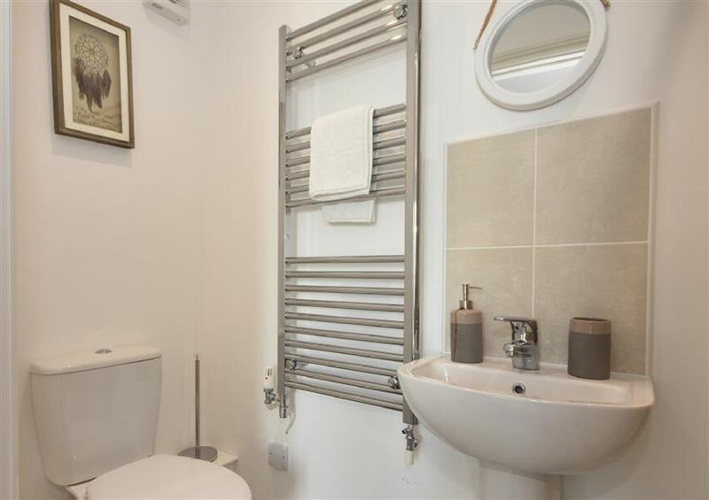 This is the bathroom at The Beach House, Beadnell