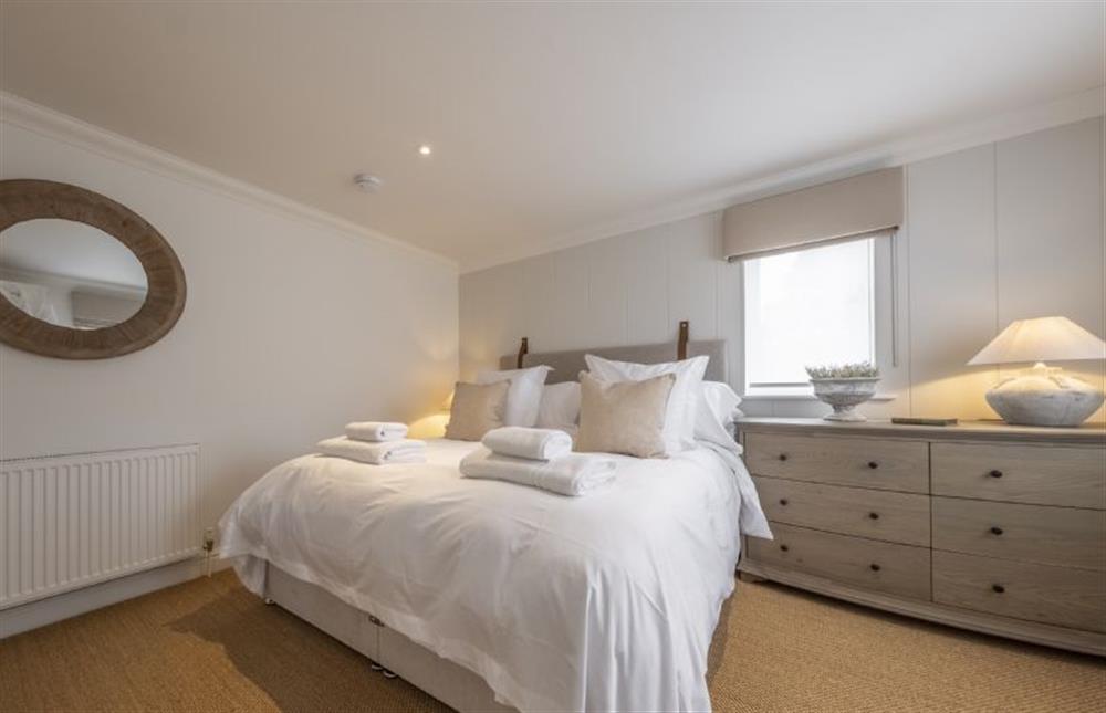 Bedroom two on the 1st floor, with a super king-size zip and link bed (photo 4) at The Beach House, Brancaster near Kings Lynn