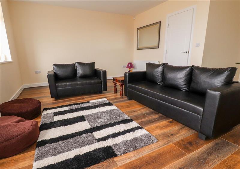 Relax in the living area at The Beach House, Cleveleys