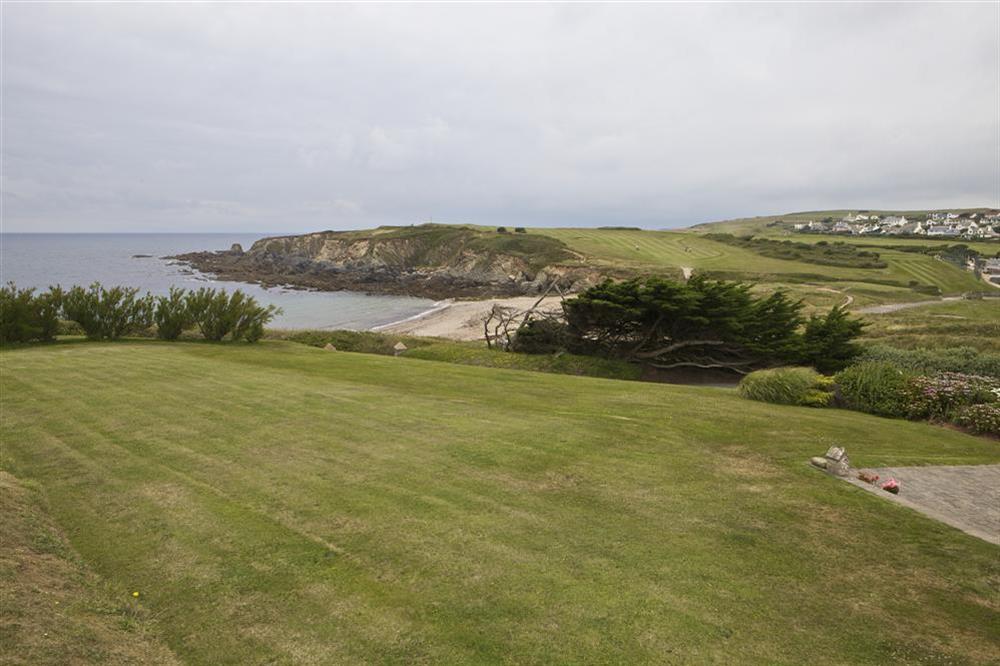 Beautiful Views of the surrounding countryside and out to sea at The Beach House in Lockslea House, Thurlestone